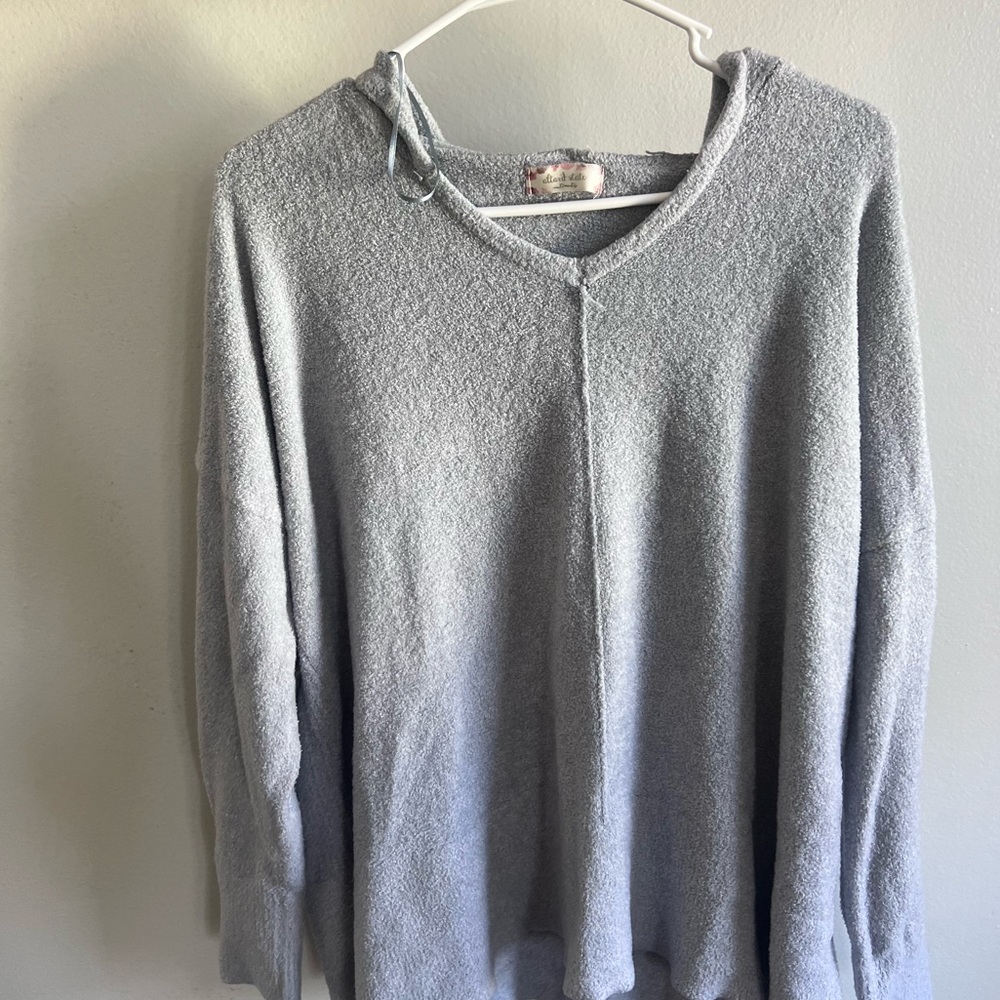 Altard state cozy sweater with hood. Size large. Good condition!